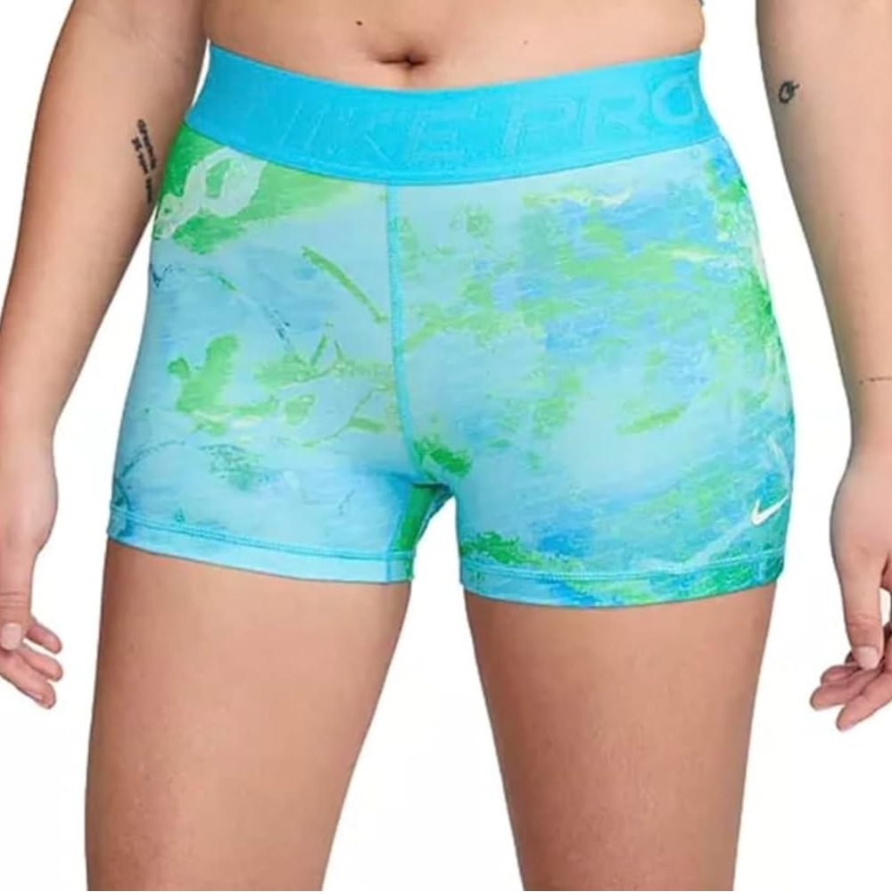 Nike Pro Meta Morph Women's Slim Fit Training Shorts - Mid Rise - 3" Size Small